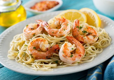 Savor Shrimp Scampi Day on Your Robalo