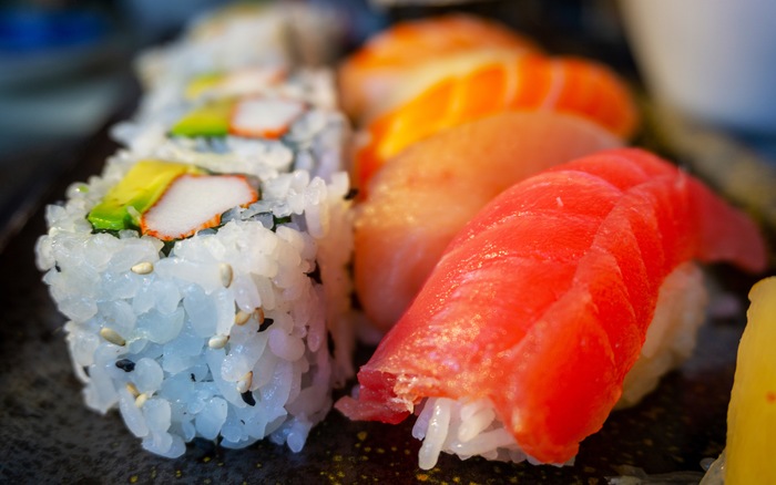 Colorful Catches for Sushi Fanatics